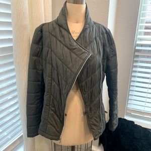 Jessica Simpson Packable Puffer Jacket - Olive/Khaki Green - L